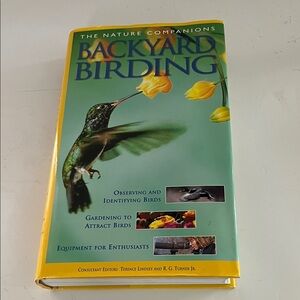 Backyard Birding Book - Green and Yellow